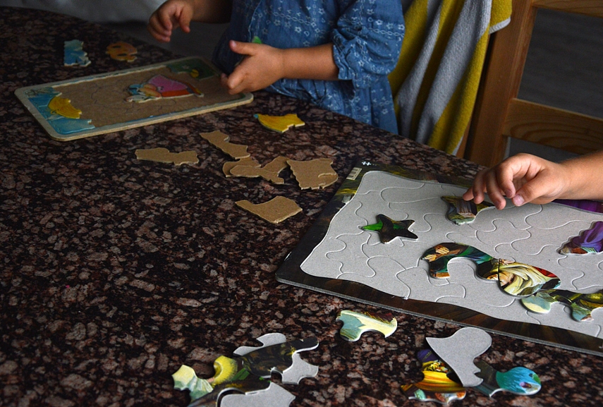 <p>Vaikam labai patinka tokie nestandartiški Puzzle. Mažesnį radau žaislų komise, o didesnį Prizmoje per šventes!</p>
